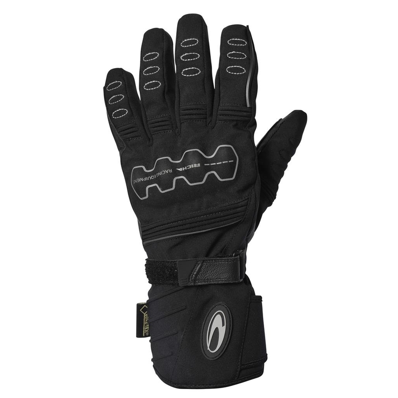 Rukavice na motorku RICHA Sonar Gore-Tex černé výprodej