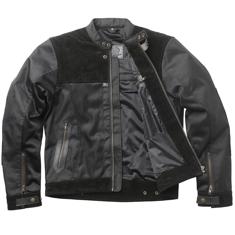 Giacca da moto Fuel Arizona nera