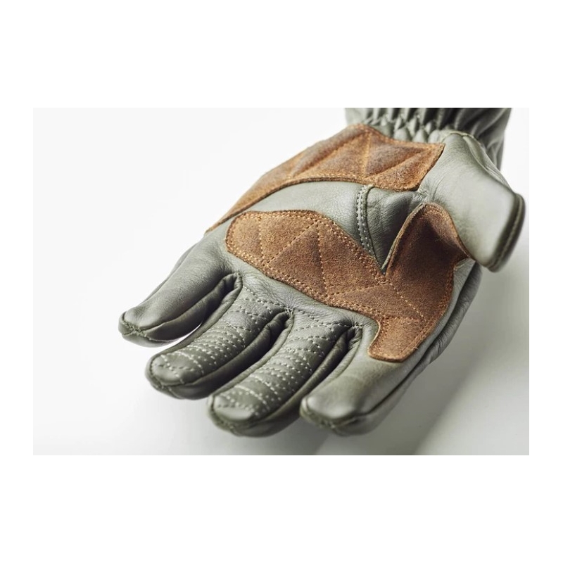 Guanti da moto Fuel Rodeo Verde-Marrone