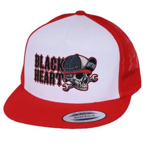 Cappello Cuore nero Comandante rosso