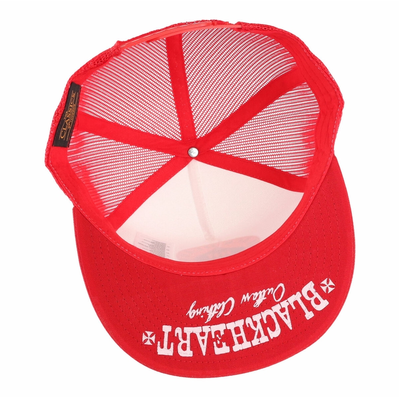 Cappello Cuore Nero Vanga Rossa