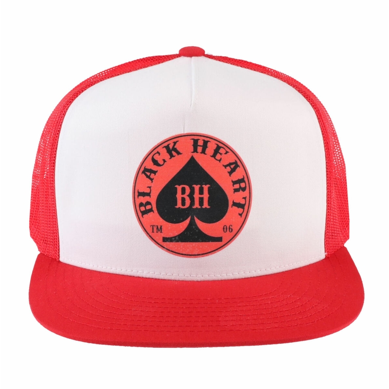 Cappello Cuore Nero Vanga Rossa