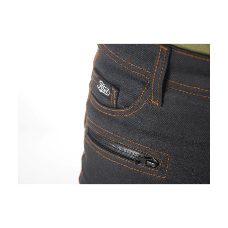 Pantaloni moto Fuel Sergeant 2 cerato marrone e nero