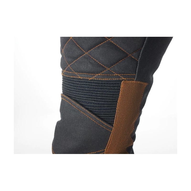 Pantaloni moto Fuel Sergeant 2 cerato marrone e nero