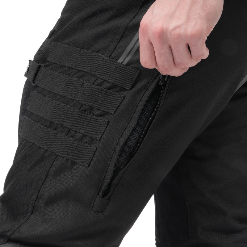 Pantaloni da moto Ozone Union II nero Saldi