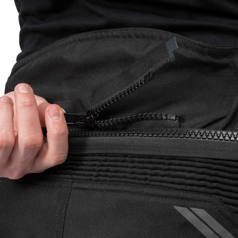 Pantaloni da moto Ozone Union II nero Saldi