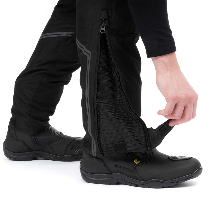 Pantaloni da moto Ozone Union II nero Saldi