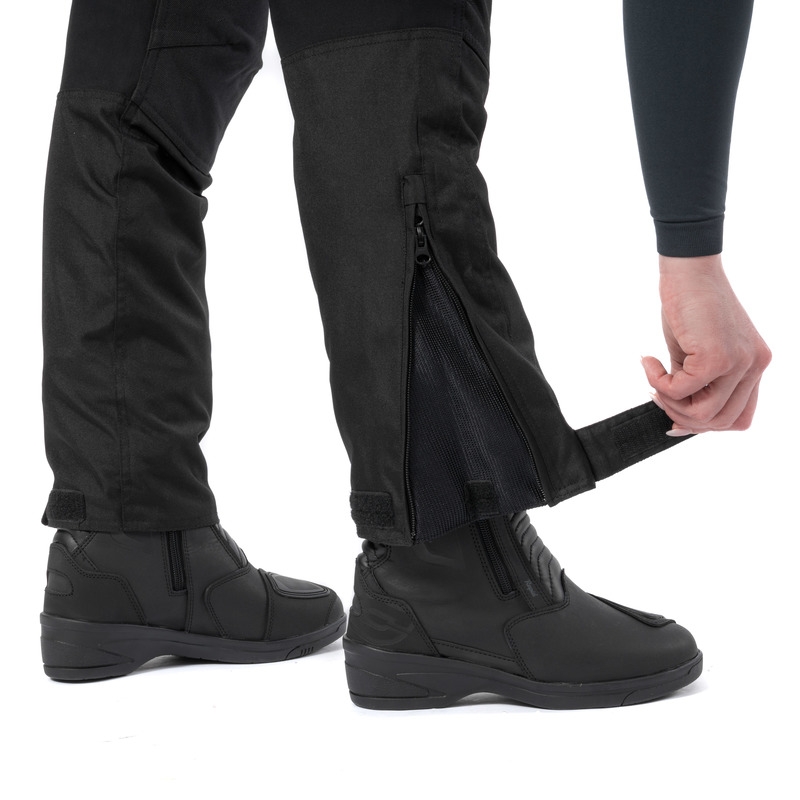 Pantaloni da moto Ozone Union II Donna Nero Saldi