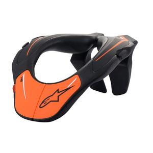 Alpinestars Neck Support - Protezione per il collo giovanile Nero e Arancione