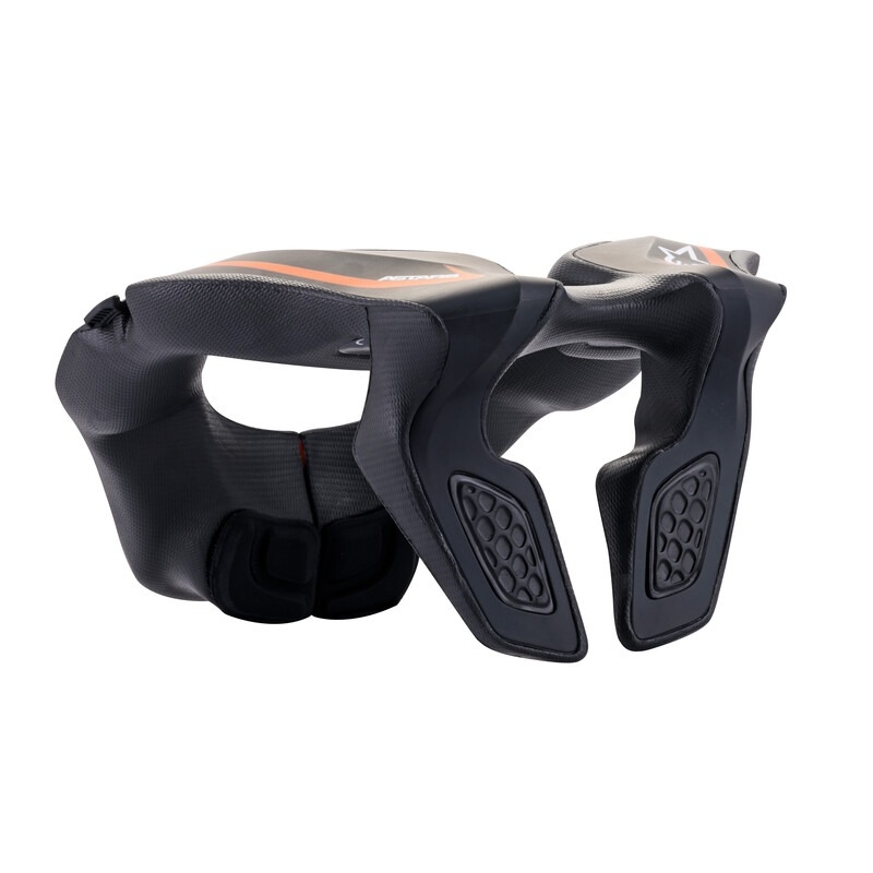 Alpinestars Neck Support - Protezione per il collo giovanile Nero e Arancione