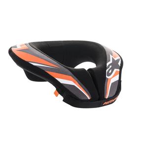 Alpinestars Sequence Youth Neck Protector Nero, Bianco e Arancione