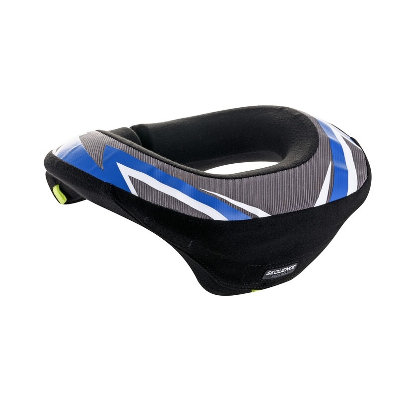Alpinestars Sequence Youth Neck Protector nero, bianco e blu