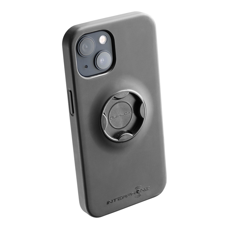 Cover protettiva Interphone QUIKLOX per Apple iPhone 14 nero