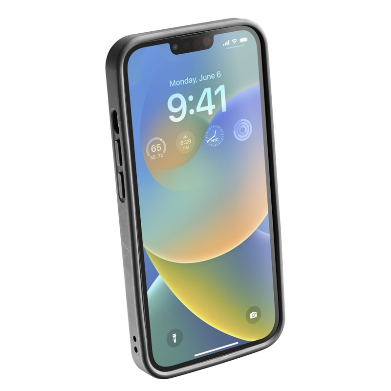 Cover protettiva Interphone QUIKLOX per Apple iPhone 14 nero