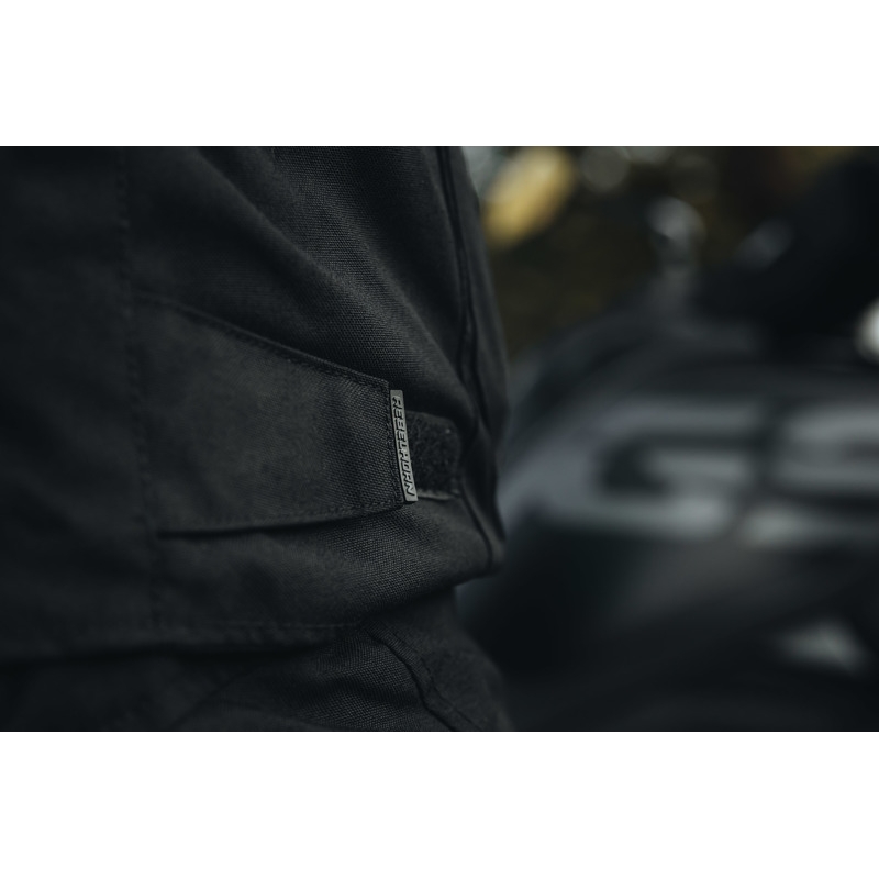 Giacca da moto Rebelhorn Hardy II nero-giallo fluo Saldi