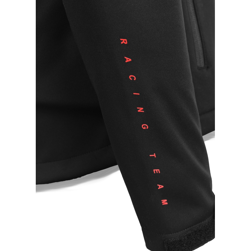 Giacca softshell da donna MotoZem Racing Team nero-rosso