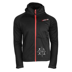Giacca softshell MotoZem Racing Team nero-rosso