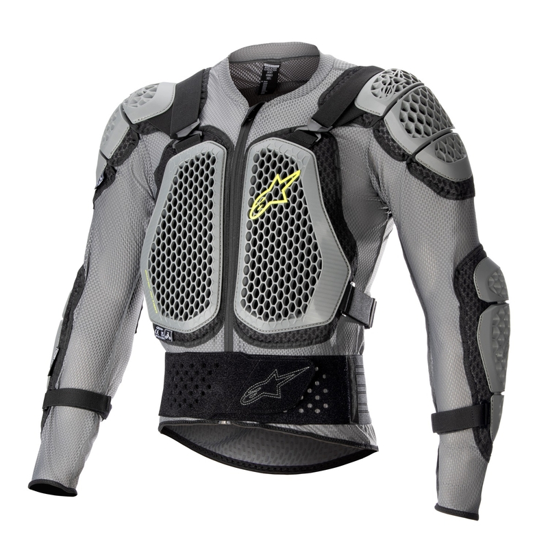 Alpinestars Bionic Action 2 nero-grigio-giallo fluo