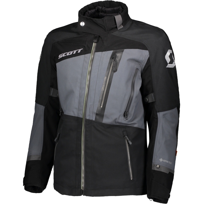 Giacca da moto SCOTT Priority GTX nero-grigio