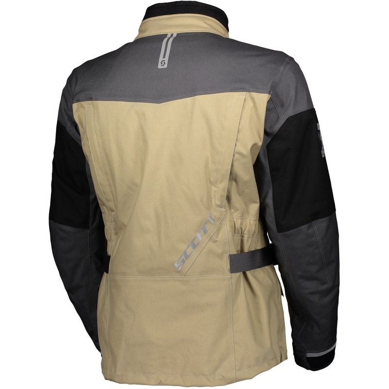 Giacca da moto SCOTT Voyager Dryo marrone-grigio