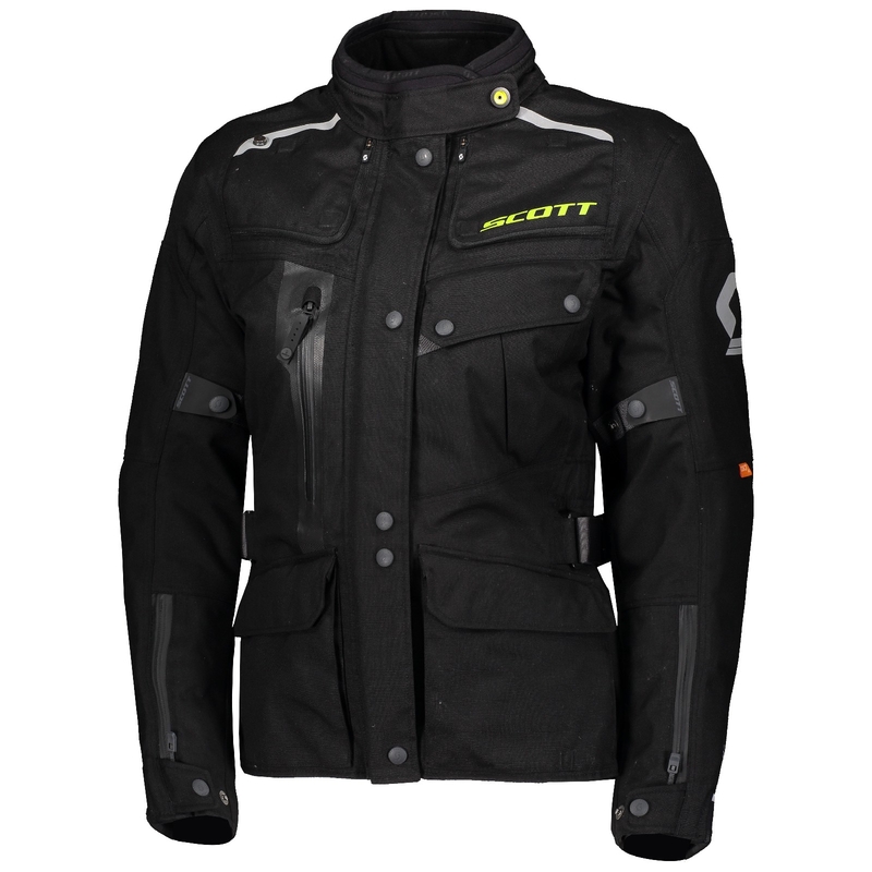 Giacca da moto da donna SCOTT Voyager Dryo nero