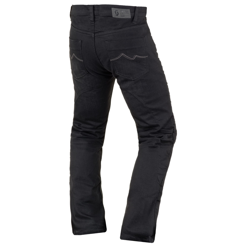 SCOTT Denim Stretch Motorcycle Jeans Nero