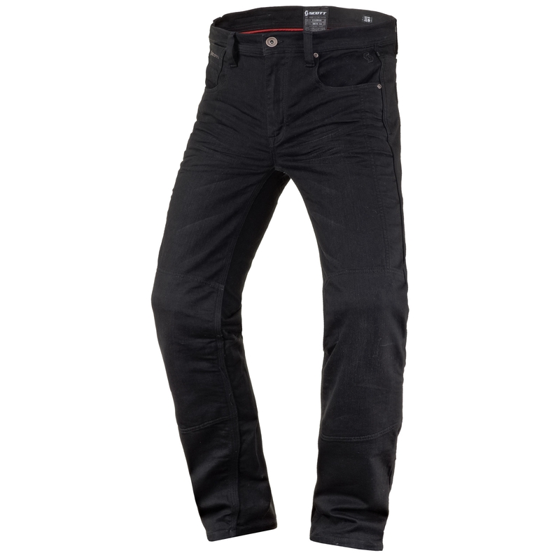 SCOTT Denim Stretch Motorcycle Jeans Nero