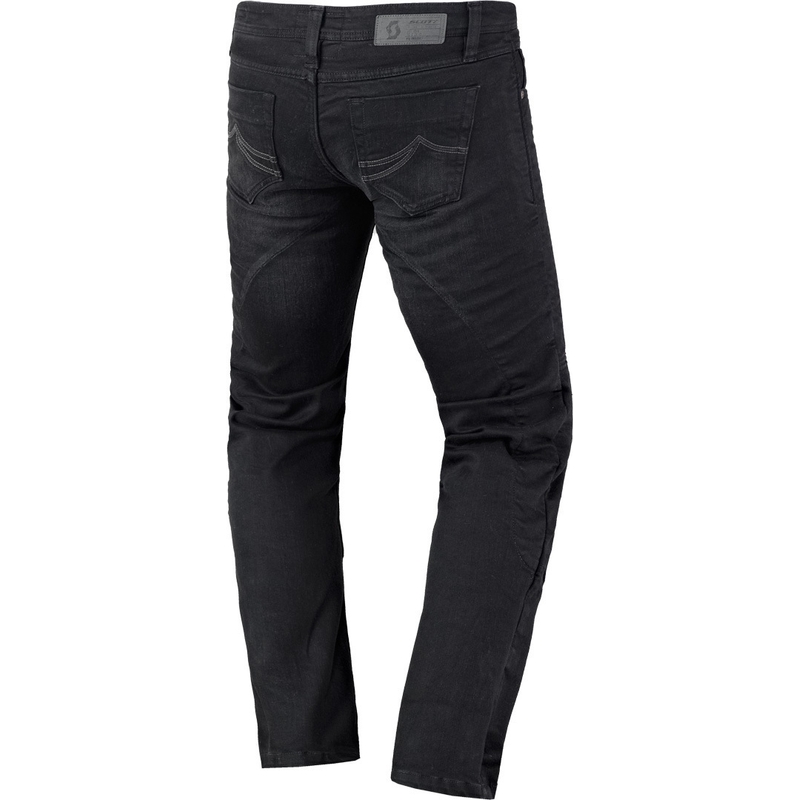 Jeans SCOTT Denim Stretch Motorcycle Donna Nero