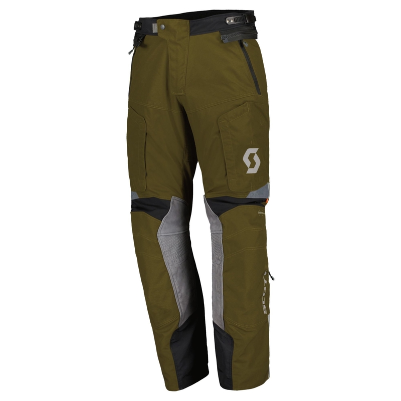 Pantaloni moto SCOTT Dualraid Dryo marrone-nero