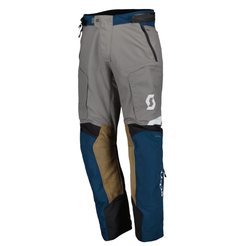 Pantaloni da moto SCOTT Dualraid Dryo blu-grigio Saldi