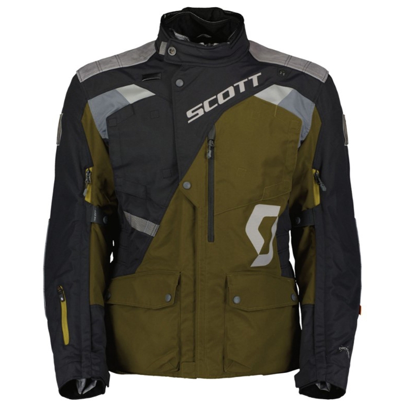 Giacca da moto SCOTT Dualraid Dryo marrone-nero