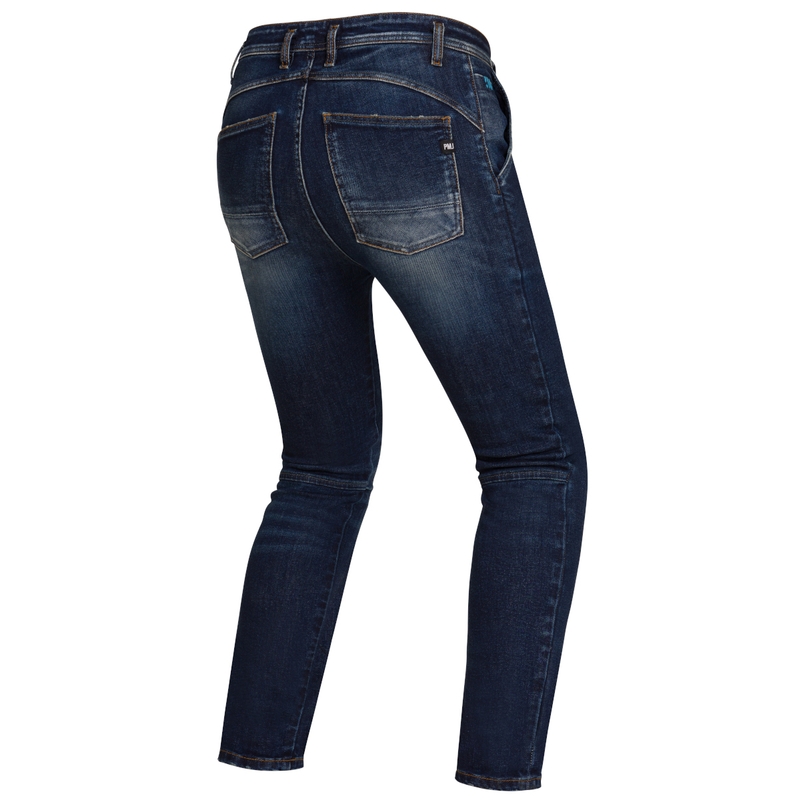 Jeans da moto PMJ Russel blu Saldi