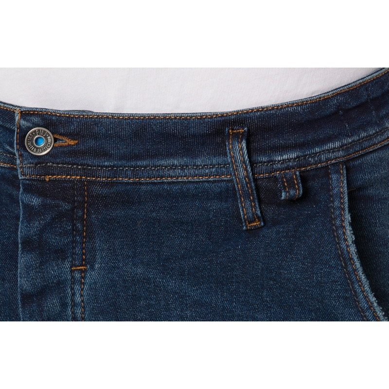 Jeans da moto PMJ Russel blu Saldi