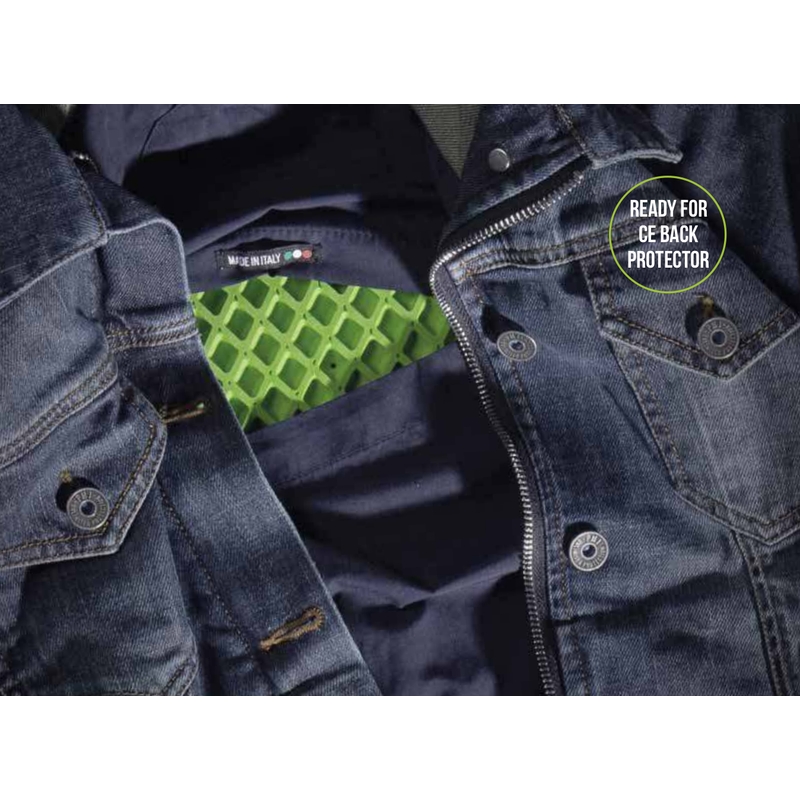 Giacca da moto PMJ Lucy blu Saldi