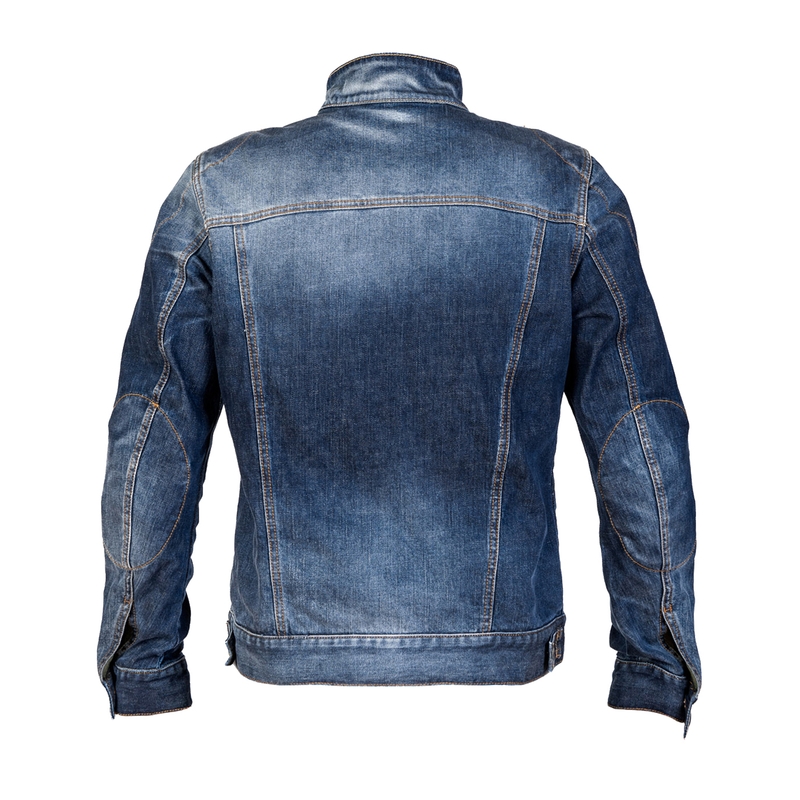 Giacca da moto PMJ West blu Saldi