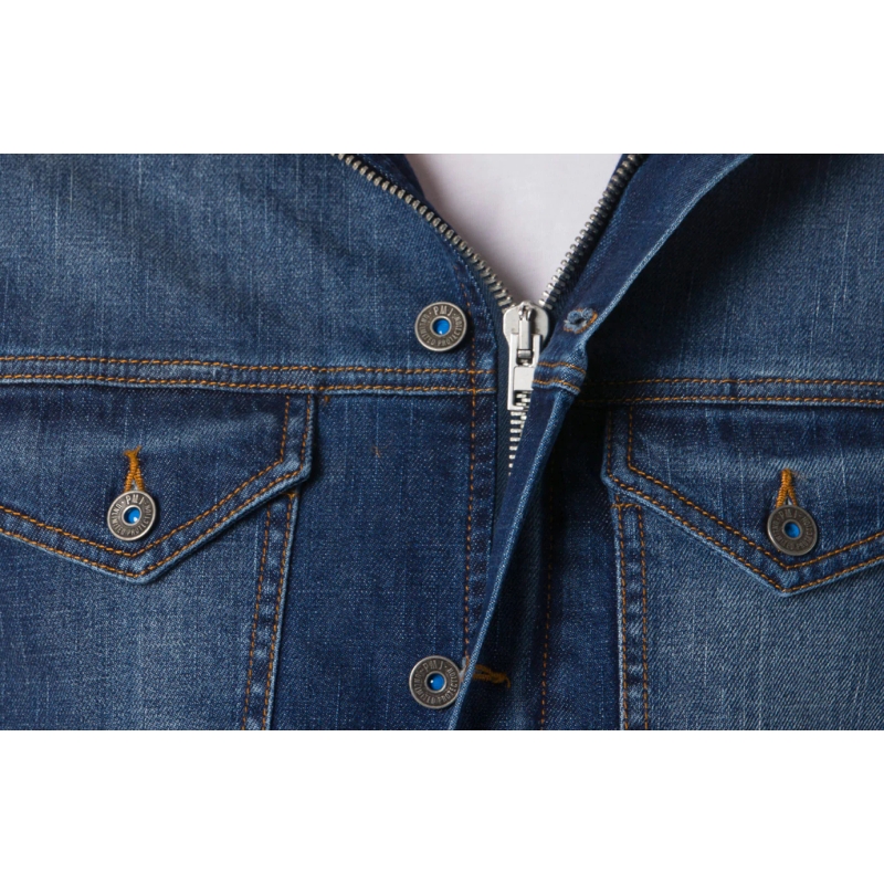 Giacca da moto PMJ West blu Saldi