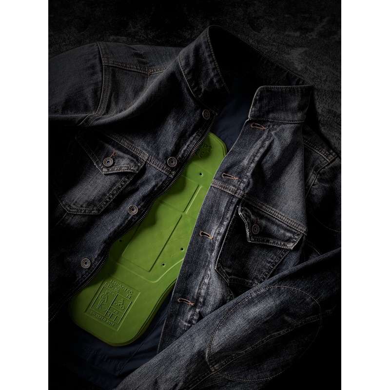 Giacca da moto PMJ West blu Saldi