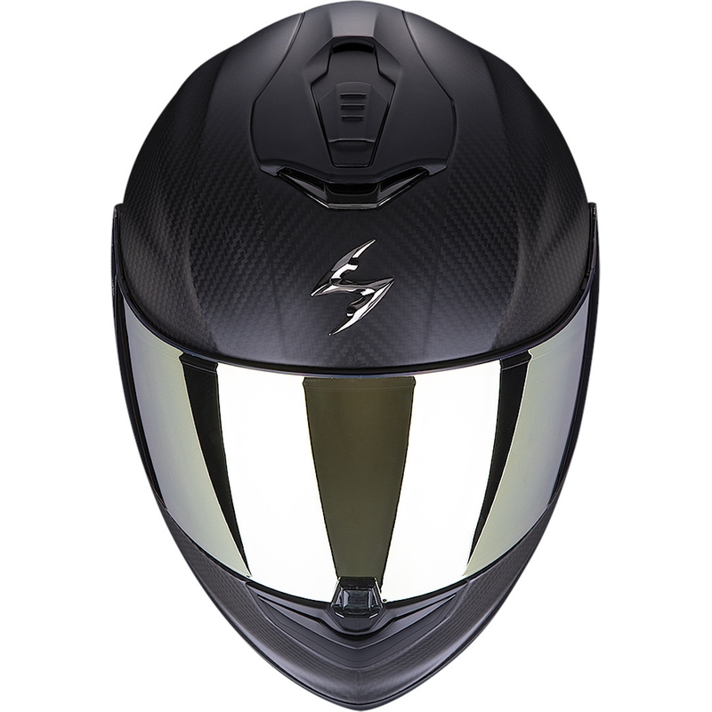 Casco integrale Scorpion EXO-1400 EVO Carbon Air Solid nero opaco