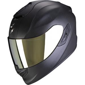 Casco integrale Scorpion EXO-1400 EVO Carbon Air Solid nero opaco