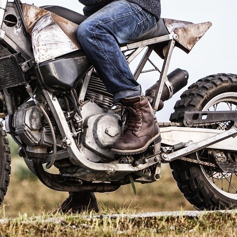 Stivali da moto Stylmartin Ace marrone