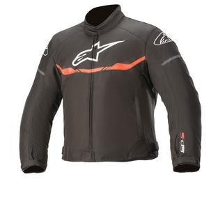 Alpinestars T-SP S Giacca da moto impermeabile per bambini bianca, rossa e nera