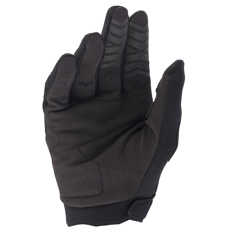 Guanti da motocross per bambini Alpinestars Full Bore Nero