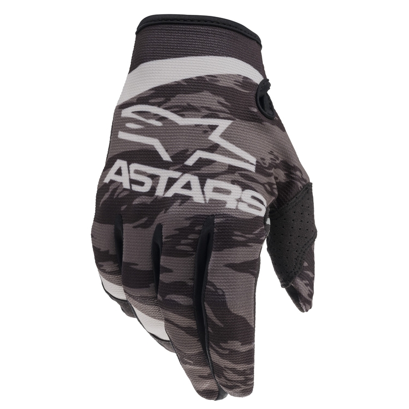 Dětské motokrosové rukavice Alpinestars Radar černo-šedé