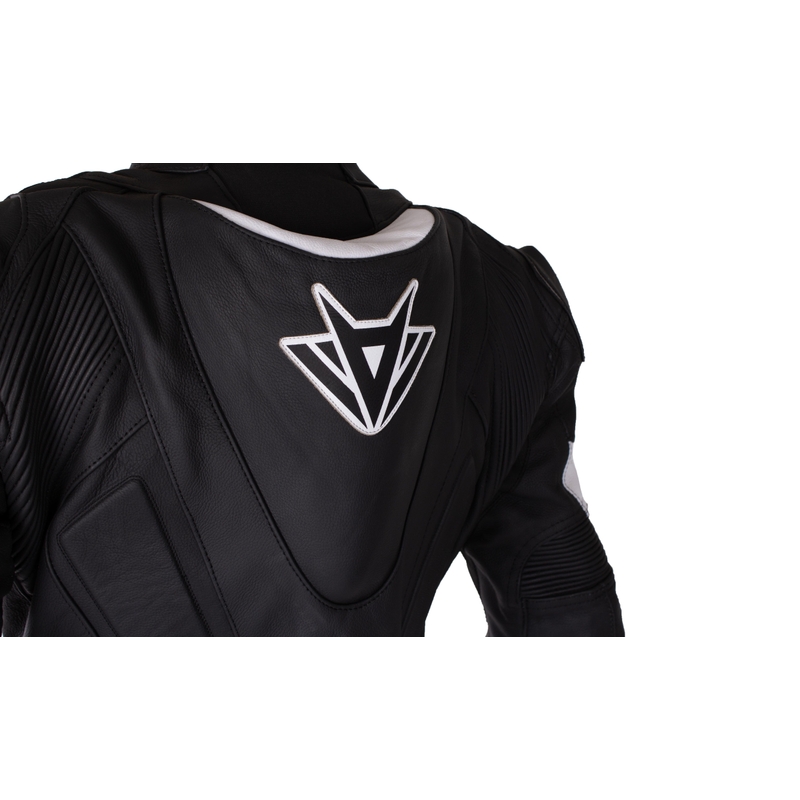 Tuta da moto RSA GPX 2 bianca e nera Saldi