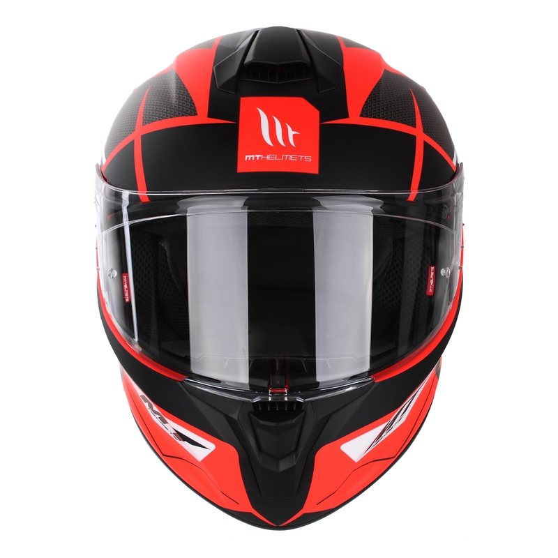Casco moto integrale MT Targo Podium D5 rosso-nero Saldi