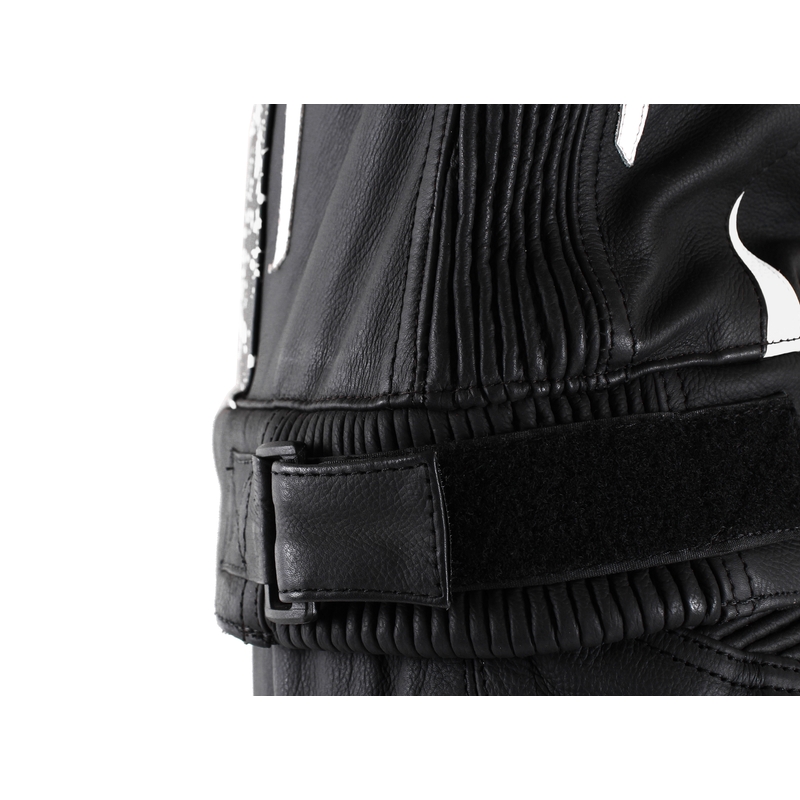 Tuta da moto RSA GT2 bianca e nera Saldi