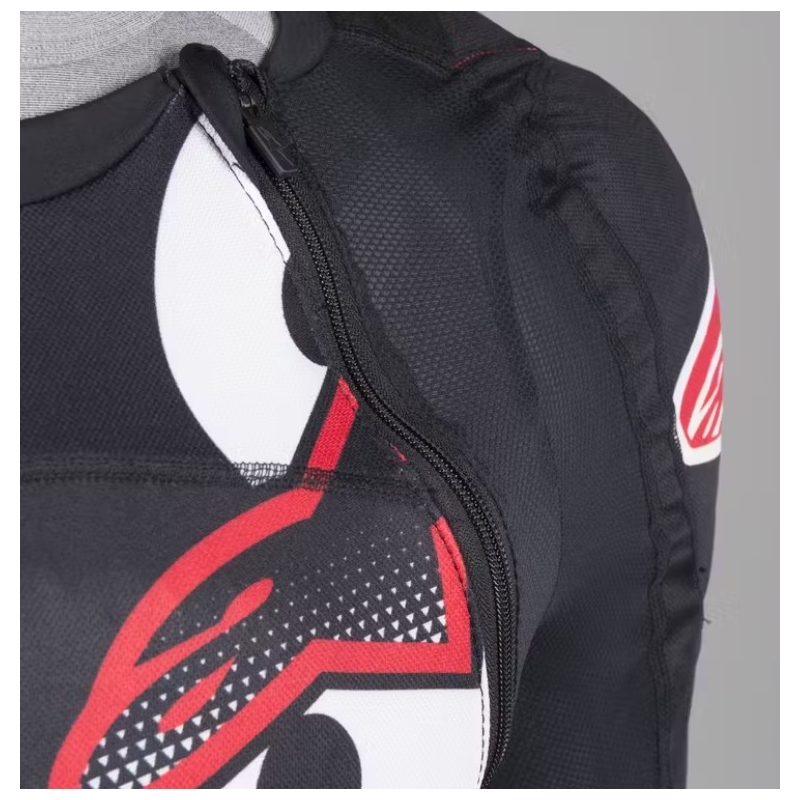 Alpinestar Sequence Protection Protezione corpo nera, bianca e rossa