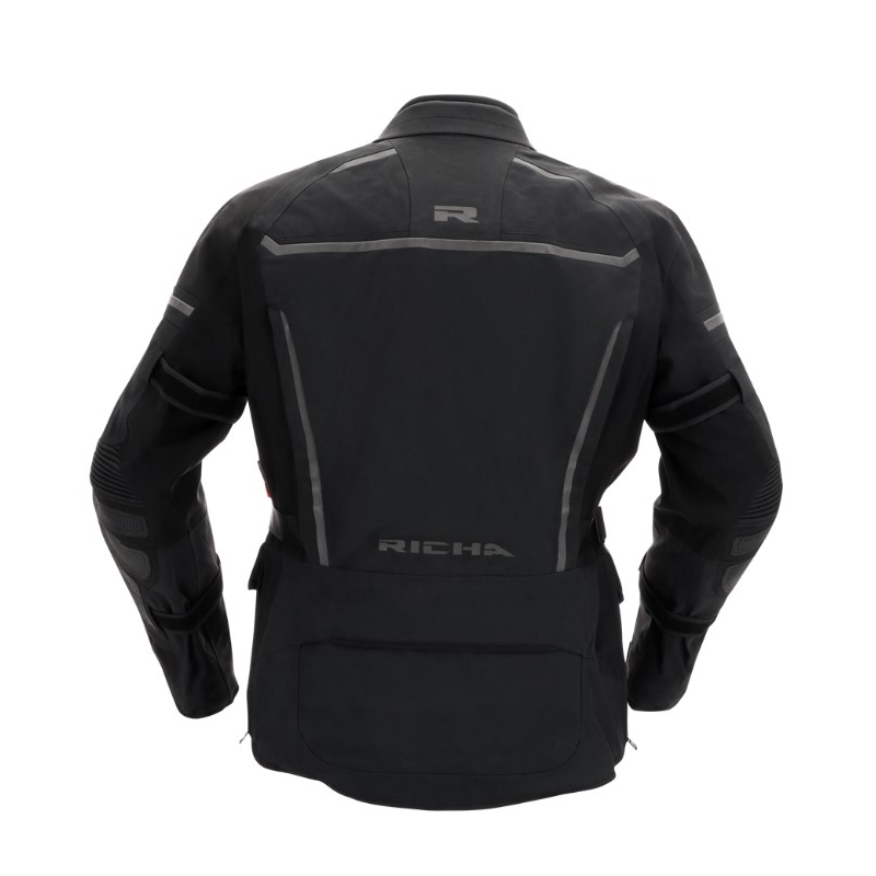 Giacca da moto RICHA Atlantic 2 Gore-Tex nero Saldi