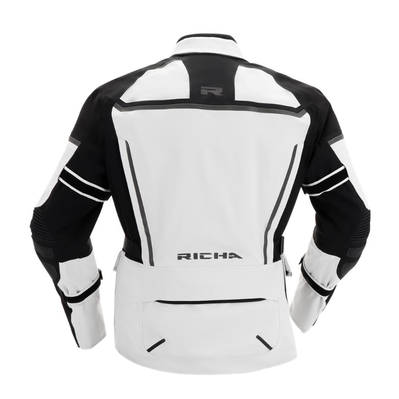Giacca da moto RICHA Atlantic 2 Gore-Tex nero-grigio Saldi