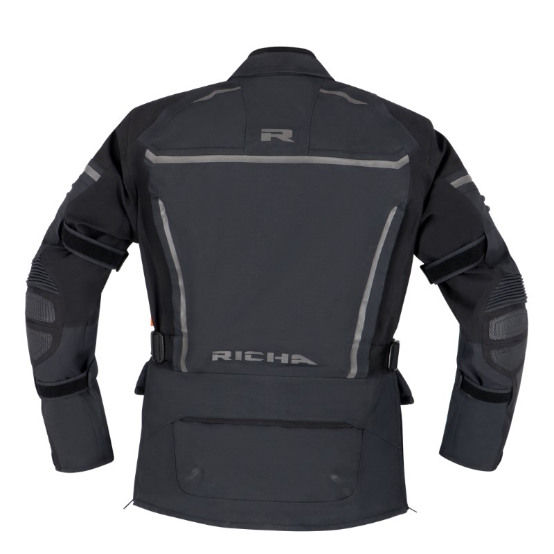 Giacca da moto RICHA Atlantic 2 Gore-Tex nera da donna Saldi